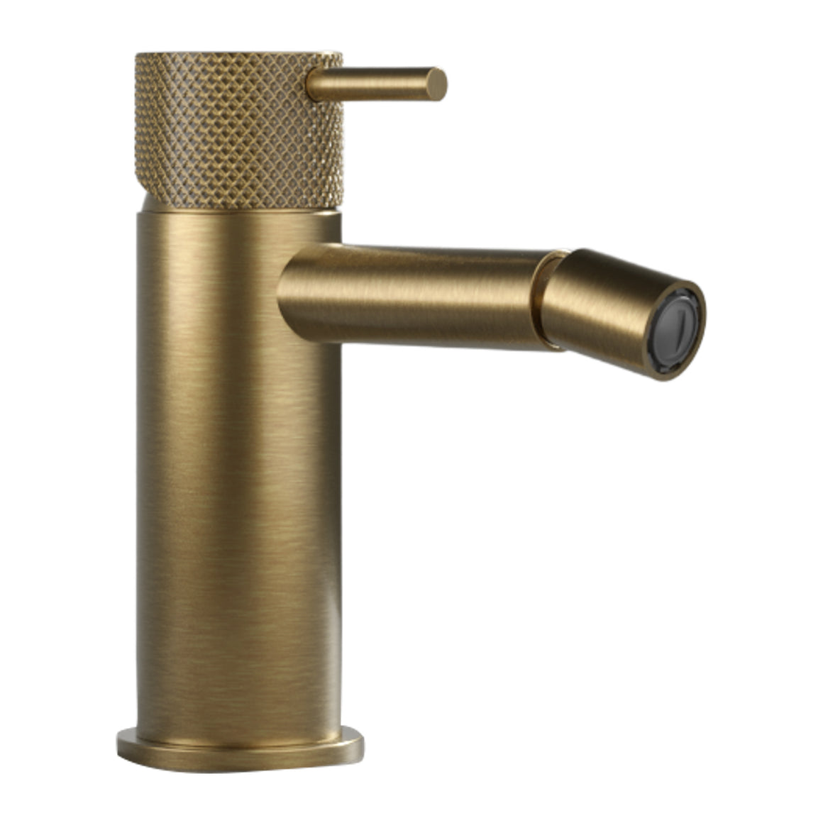 Hotbath Cobber X CX018 bidetmengkraan Geborsteld messing PVD productfoto