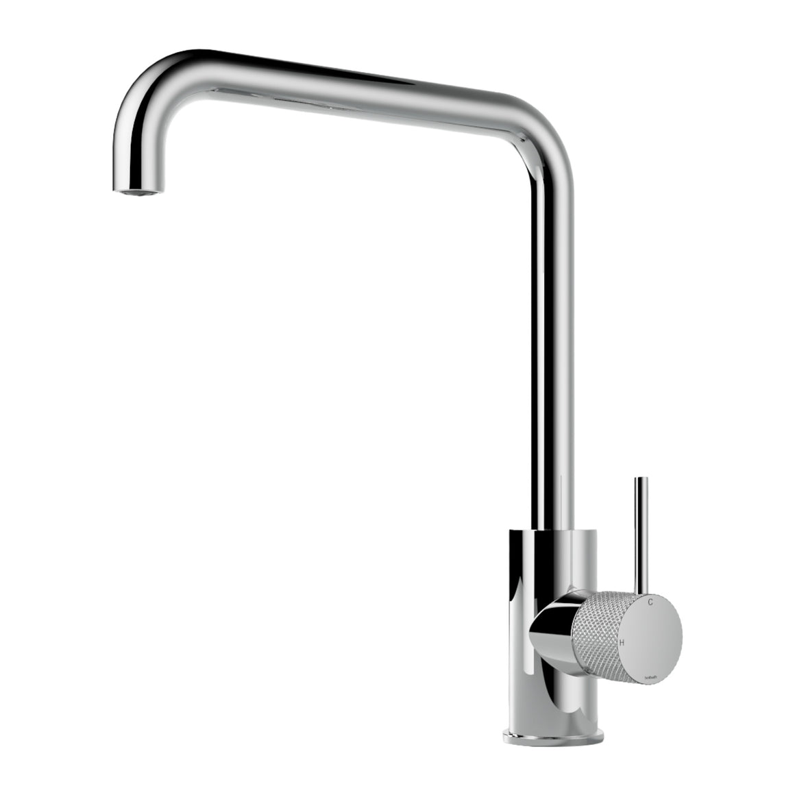 Hotbath Cobber X CX041 keukenmengkraan met draaibare rechte uitloop Chroom productfoto