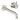 Hotbath Cobber X CX105 inbouw wastafelmengkraan 2-gats Geborsteld nikkel 18 cm productfoto (kleurimpressie)