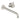 Hotbath Cobber X CX105 inbouw wastafelmengkraan 2-gats Geborsteld nikkel 25 cm productfoto (kleurimpressie)