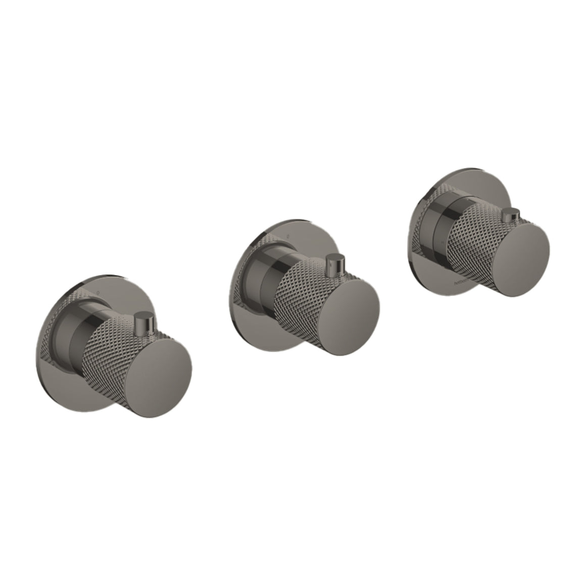 Hotbath Cobber X CX7067 inbouw douchethermostaat met 2 stopkranen Verouderd ijzer productfoto (kleurimpressie)