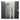Hotbath Cobber X SDSX9 thermostatische regendoucheset opbouw Geborsteld nikkel Staafhanddouche + hoofddouche 30 cm productfoto