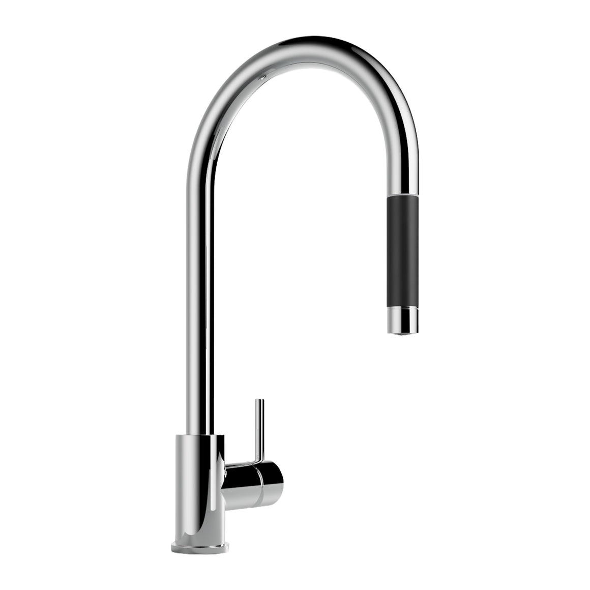 Hotbath Fellow FKM12 keukenmengkraan met uittrekbare handdouche Chroom productfoto