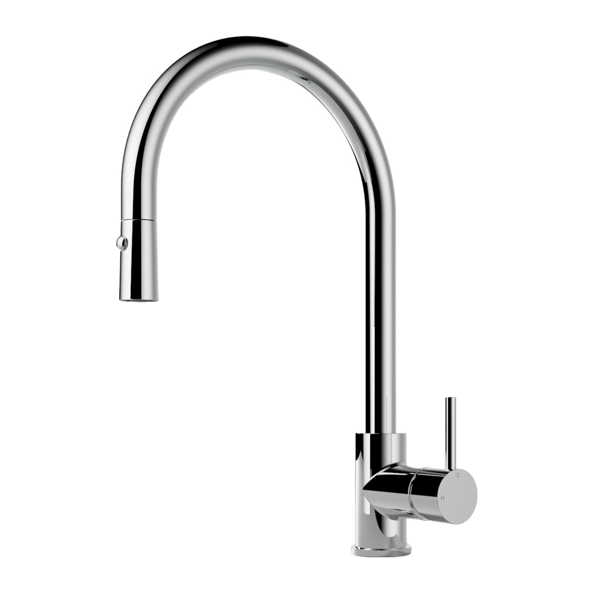 Hotbath Fellow FKM14 keukenmengkraan met uittrekbare handdouche Chroom productfoto
