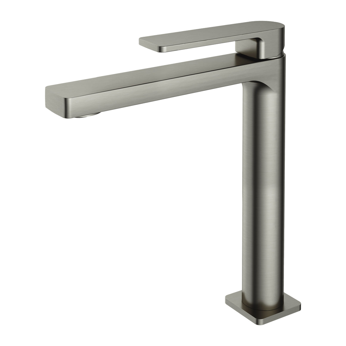 Hotbath Gal GL003H hoge wastafelmengkraan Geborsteld nikkel productfoto