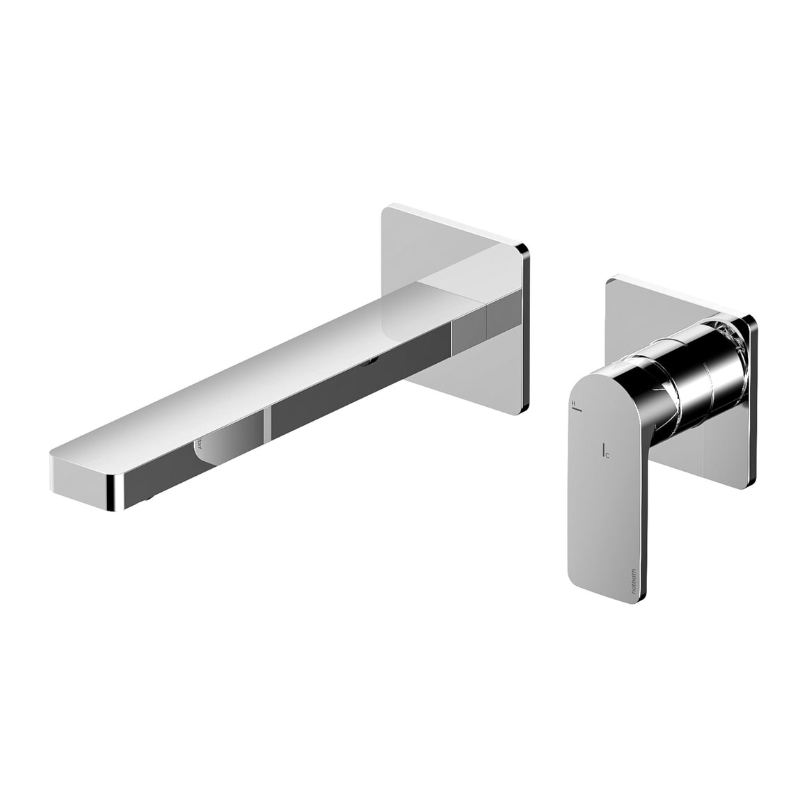 Hotbath Gal GL005 inbouw wastafelmengkraan met 18 cm uitloop Chroom productfoto