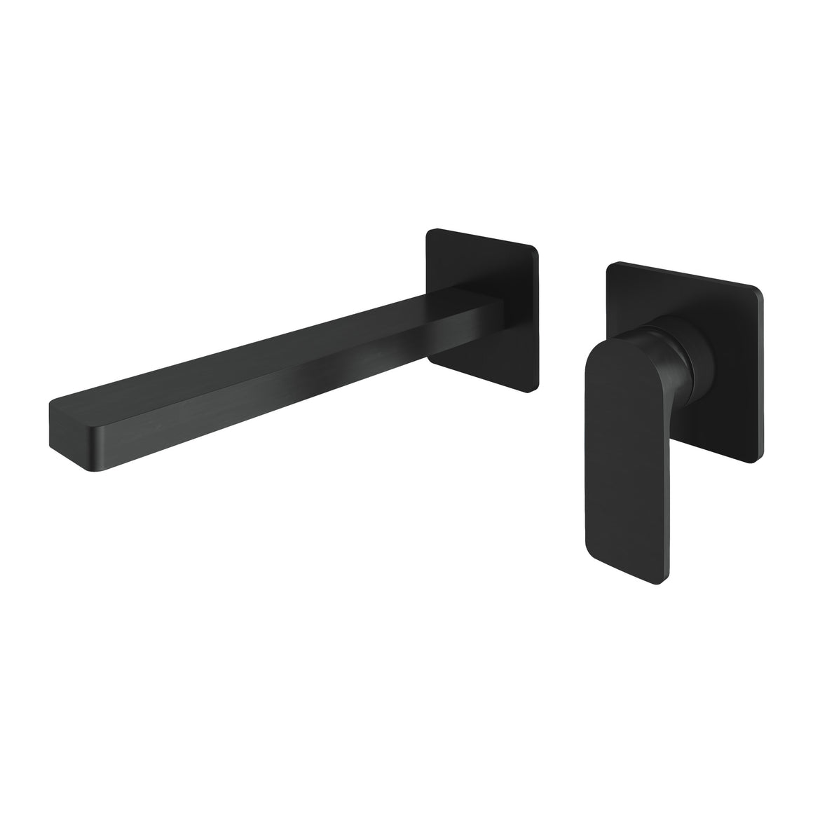 Hotbath Gal GL005 inbouw wastafelmengkraan met 18 cm uitloop Geborsteld gunmetal PVD productfoto