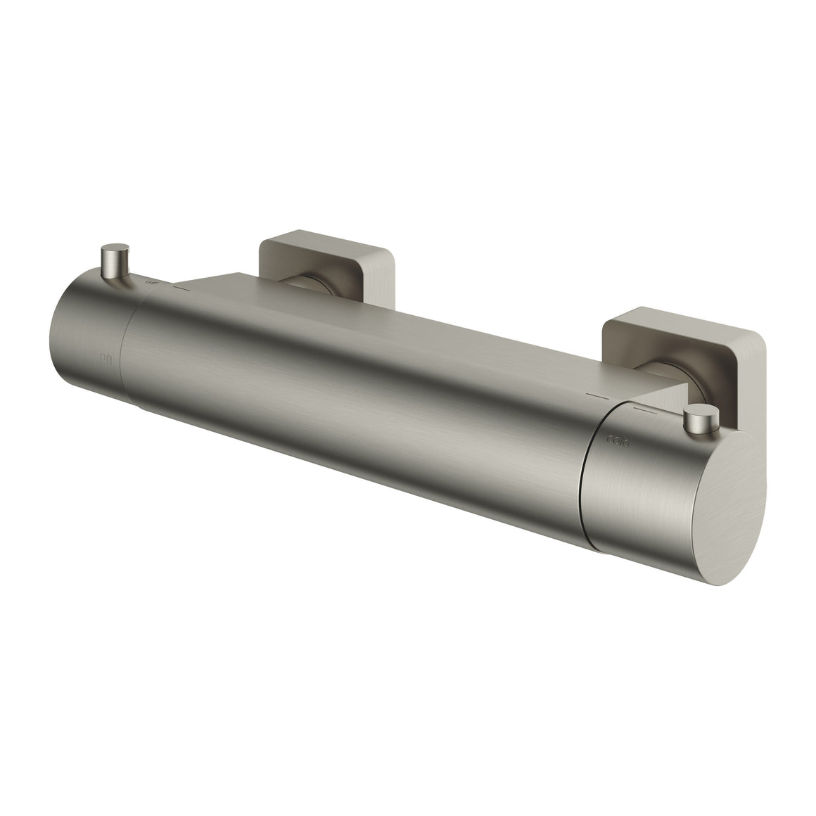Hotbath Gal GL008 thermostatische douchemengkraan opbouw Geborsteld nikkel productfoto
