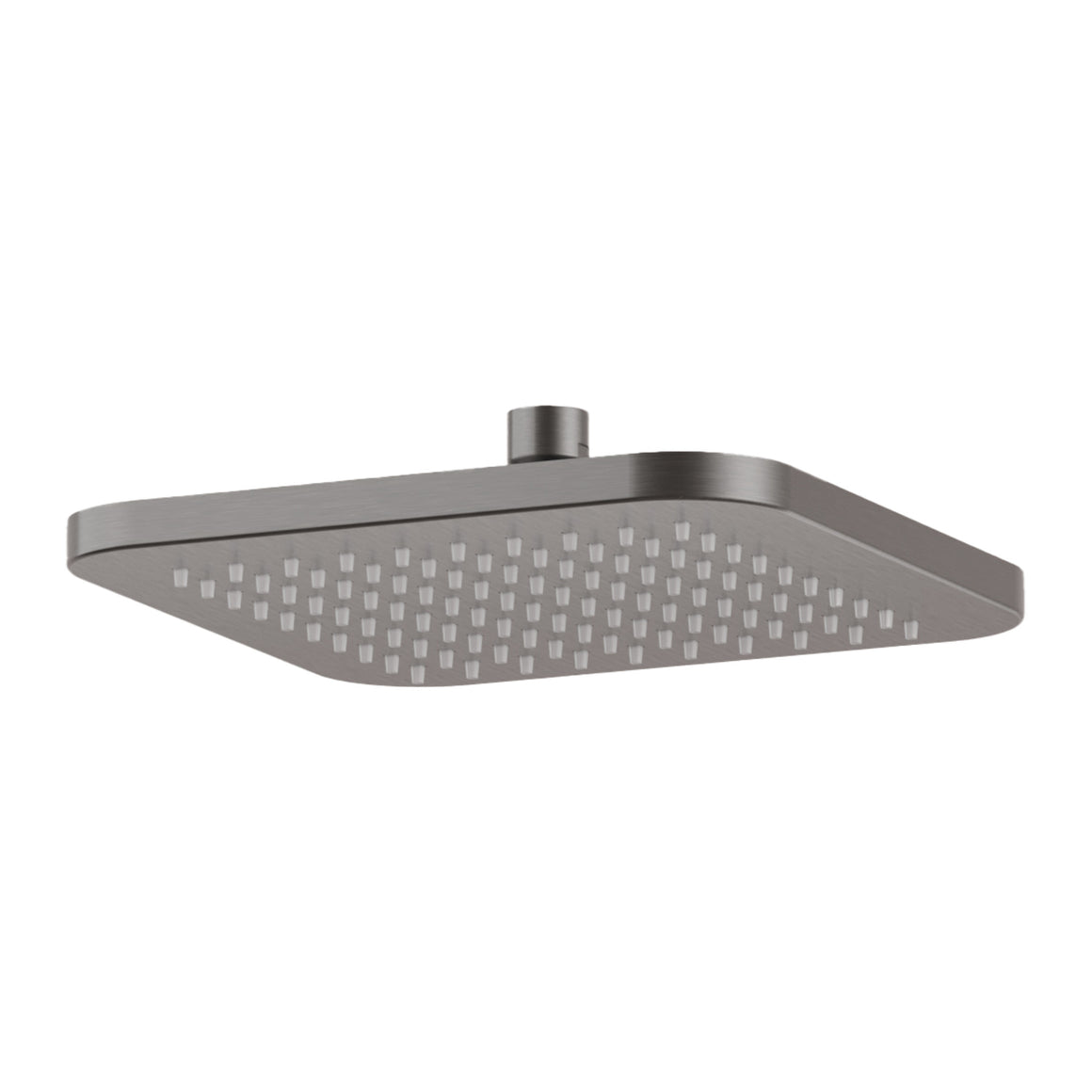 Hotbath Gal GL100 hoofddouche vierkant 22 cm Geborsteld gunmetal PVD productfoto