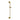 Hotbath Gal GL311 glijstang 90 cm Geborsteld messing PVD productfoto