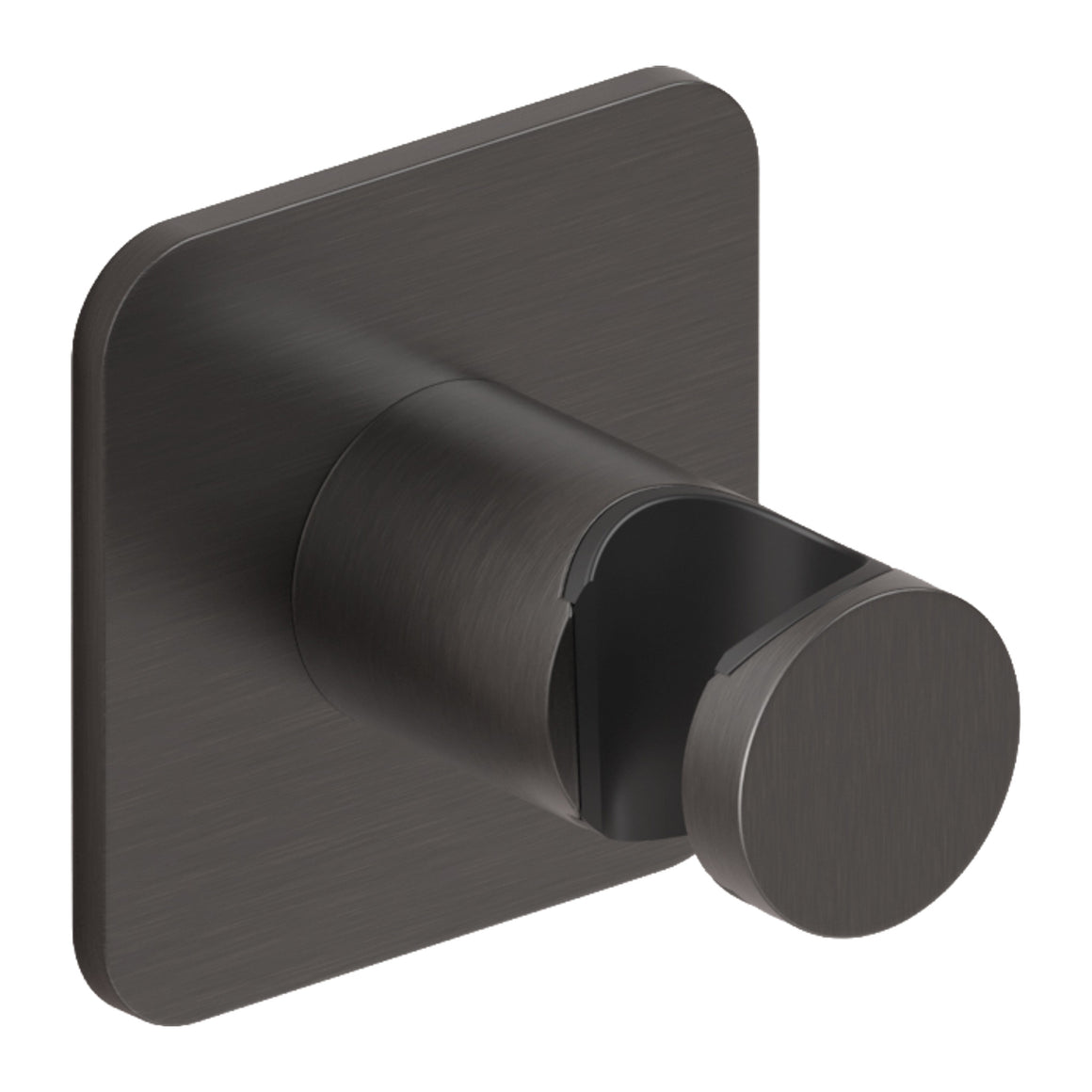 Hotbath Gal GL514 wandhouder voor handdouche Geborsteld gunmetal PVD productfoto