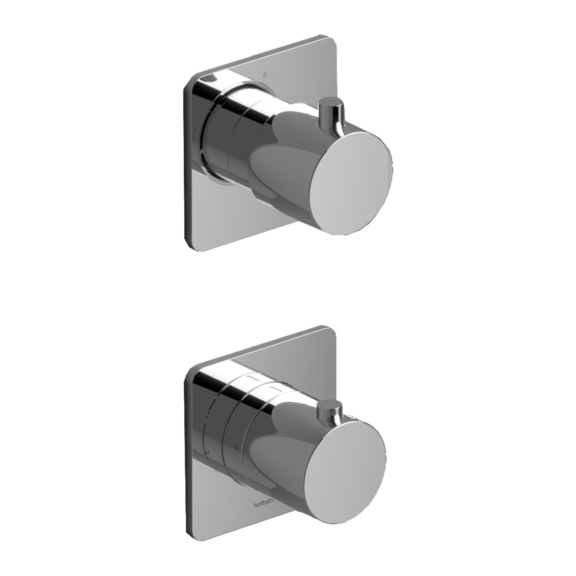 Hotbath Gal GL7009 inbouw thermostaat met 2-weg omstel Chroom productfoto