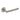 Hotbath Gent GTA04 toiletrolhouder geborsteld RVS productfoto