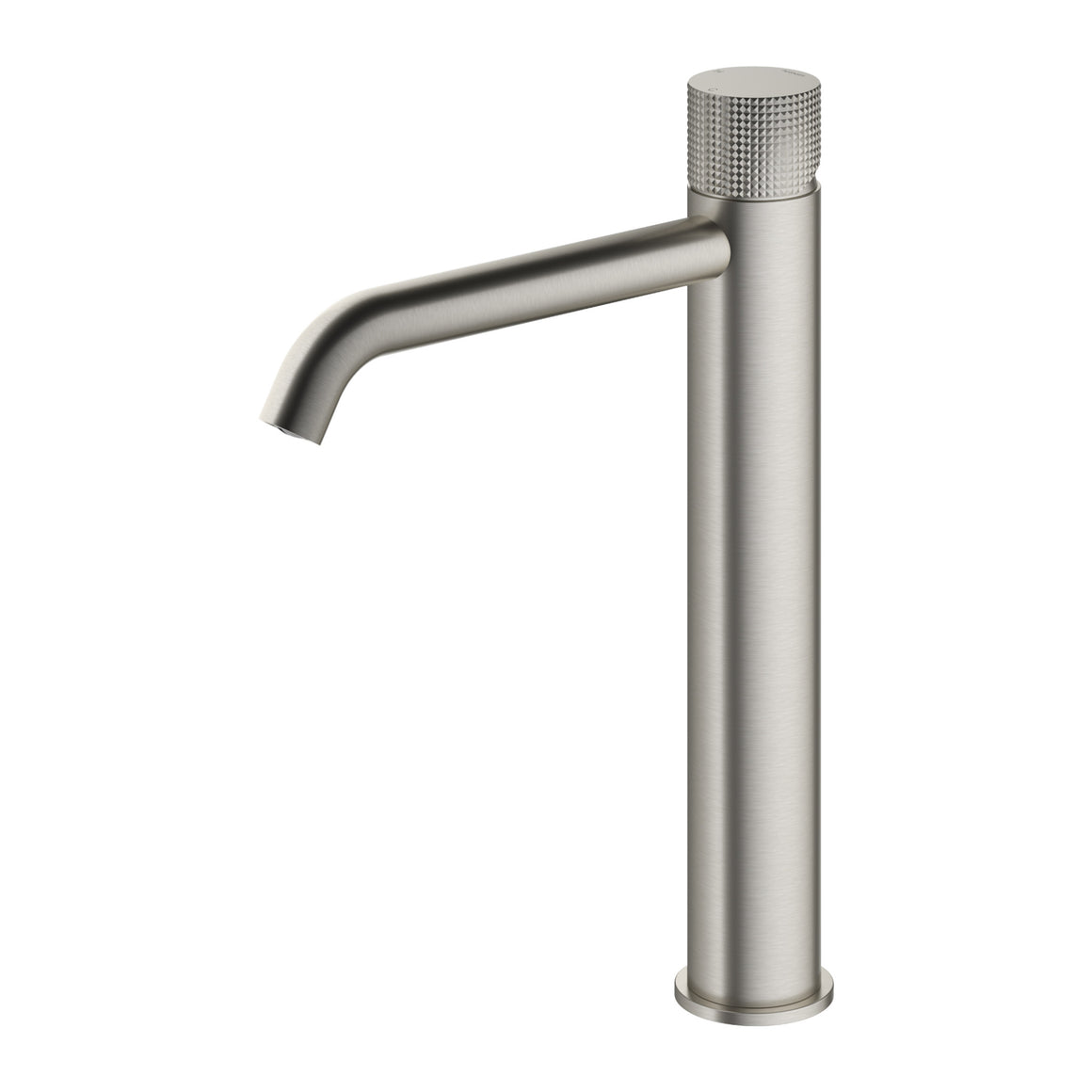 Hotbath Guy Diamond GY003HD hoge wastafelmengkraan Geborsteld nikkel productfoto