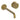 Hotbath Guy Diamond GY005D inbouw wastafelmengkraan Geborsteld messing PVD 20 cm productfoto