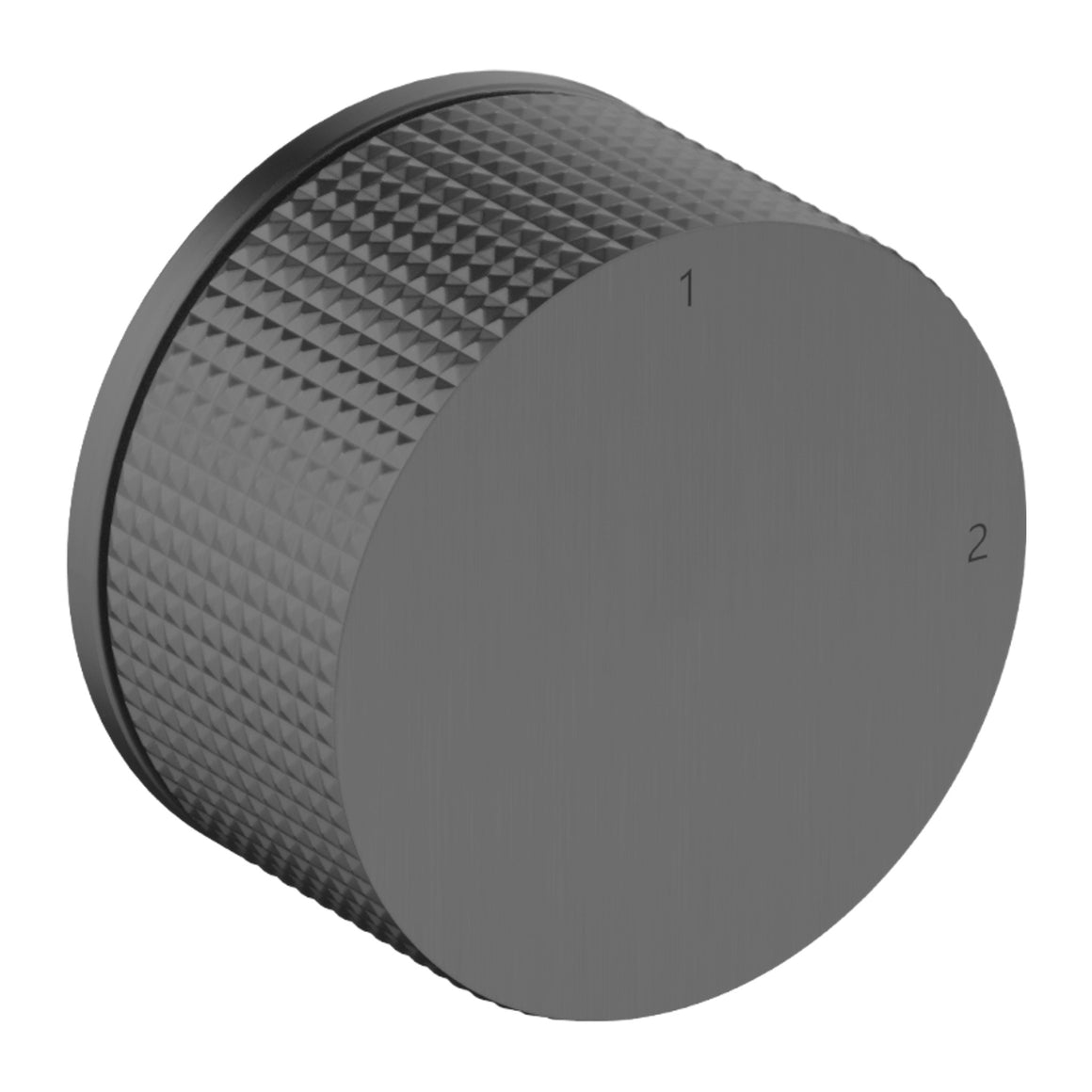 Hotbath Guy Diamond GY011D inbouw 2-weg omstel Geborsteld zwart PVD productfoto (kleurimpressie)