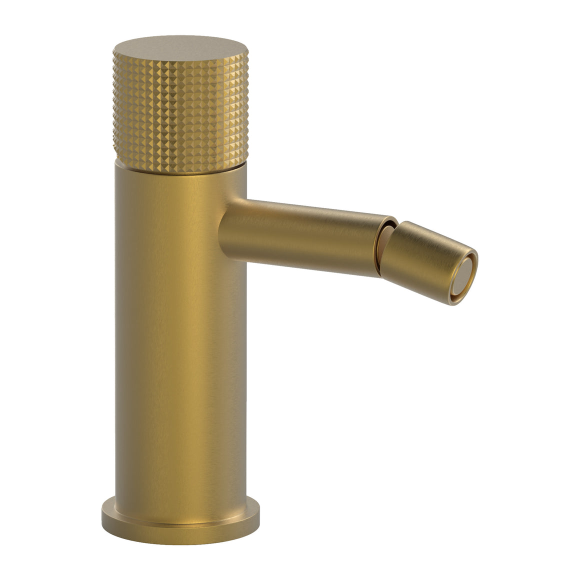 Hotbath Guy Diamond GY018D bidetmengkraan Geborsteld messing PVD productfoto