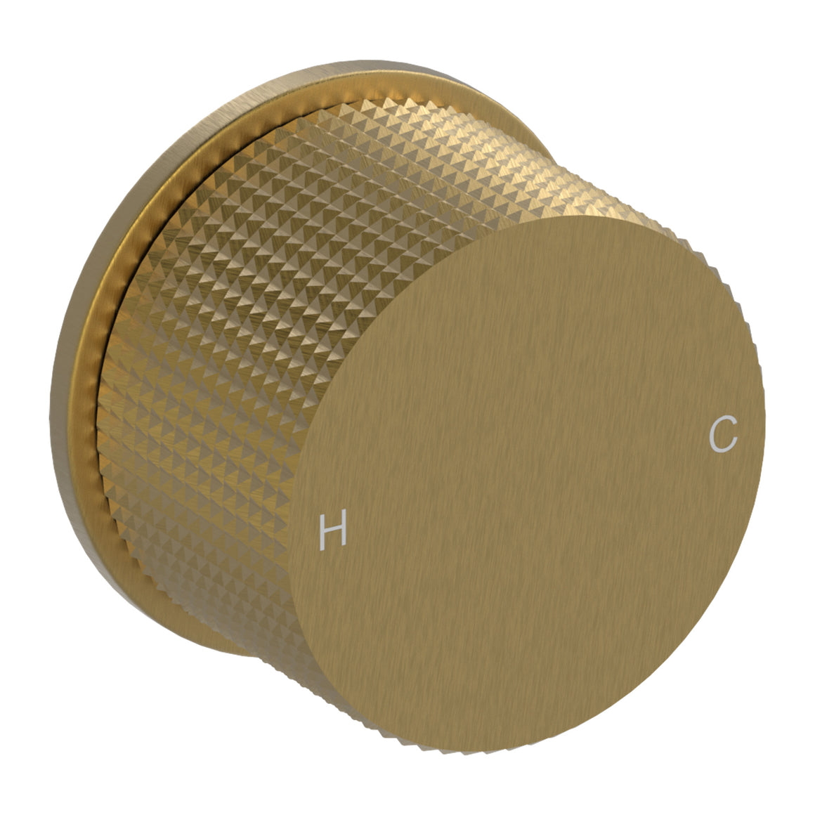 Hotbath Guy Diamond GY031D inbouw douchemengkraan Geborsteld messing PVD productfoto
