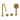 Hotbath Guy Diamond GY073D badrandcombinatie met uitloop Geborsteld messing PVD productfoto