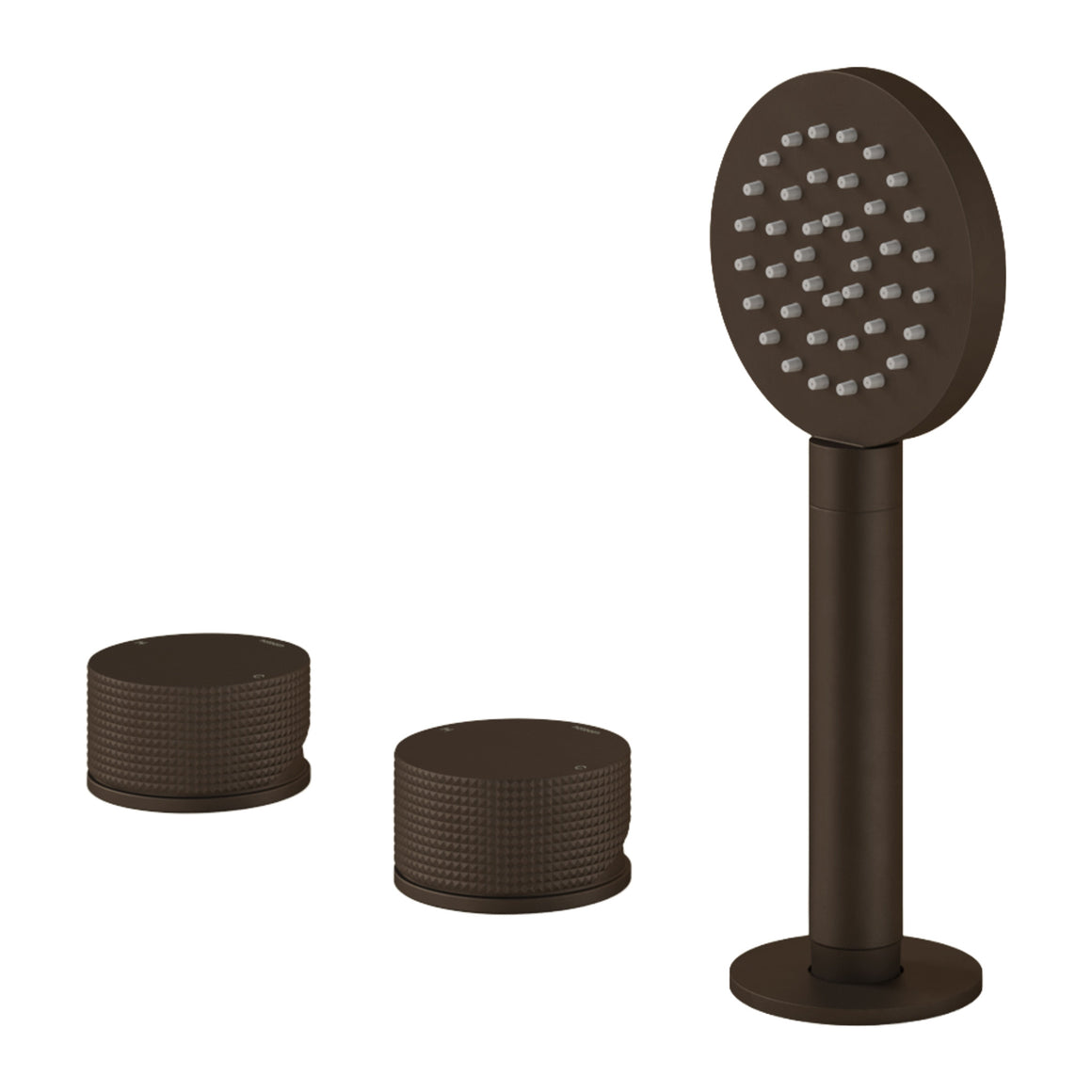 Hotbath Guy Diamond GY075D badrandcombinatie zonder uitloop Tuscan bronze productfoto
