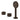 Hotbath Guy Diamond GY075D badrandcombinatie zonder uitloop Tuscan bronze productfoto