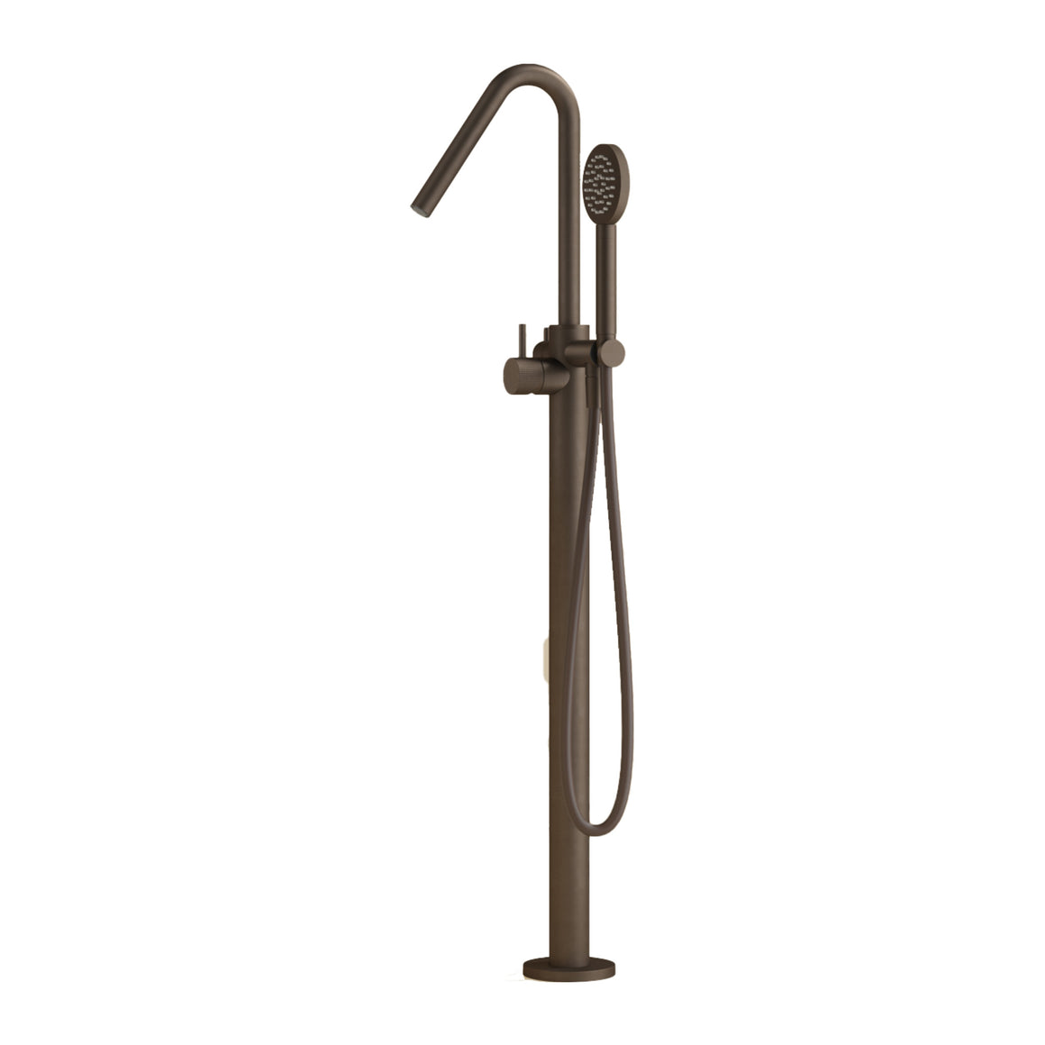 Hotbath Guy Diamond GY177D vrijstaande badmengkraan vloermontage Tuscan bronze productfoto