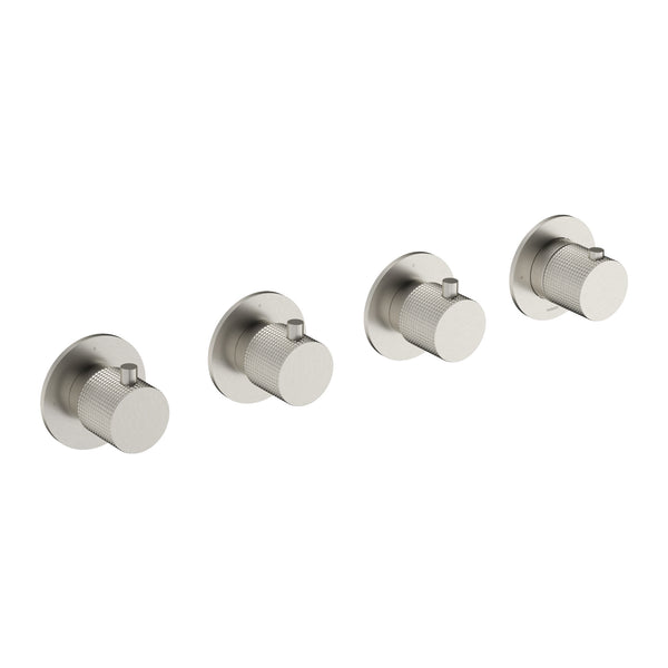 Hotbath Guy Diamond GY7070D inbouw douchethermostaat met 3 stopkranen (afbouwdeel)