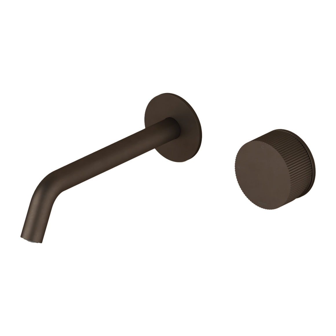 Hotbath Guy Row GY005R inbouw wastafelmengkraan Tuscan bronze 20 cm productfoto