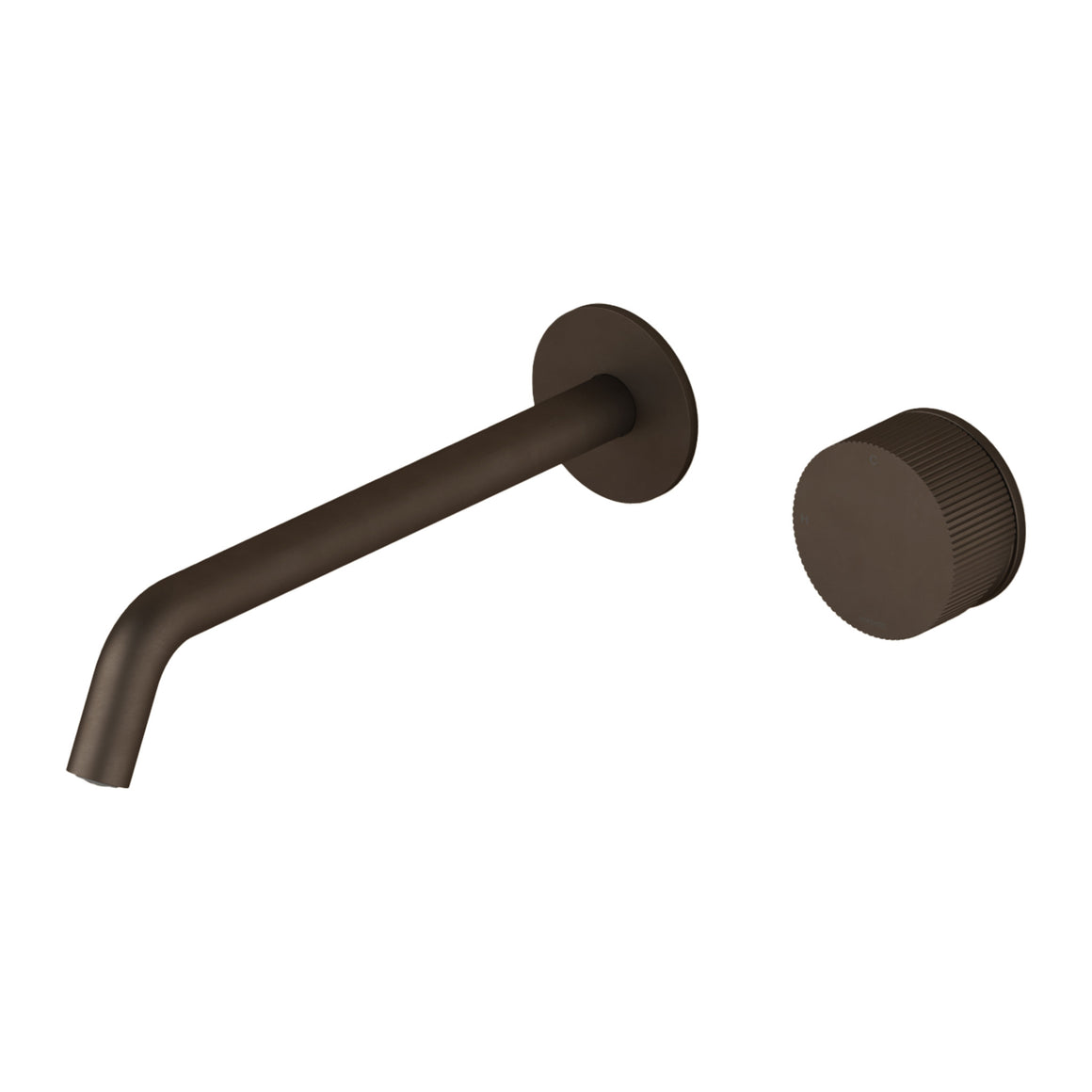 Hotbath Guy Row GY005R inbouw wastafelmengkraan Tuscan bronze 25 cm productfoto