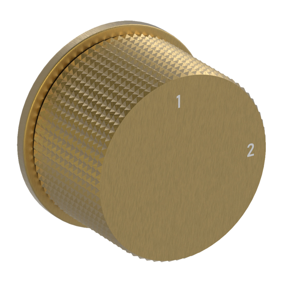 Hotbath Guy Row GY011R inbouw 2-weg omstel Geborsteld messing PVD productfoto