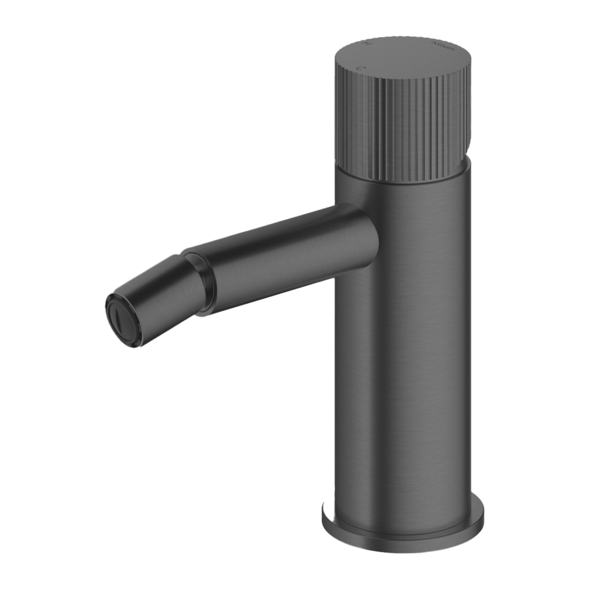 Hotbath Guy Row GY018R bidetmengkraan Geborsteld zwart PVD productfoto (kleurimpressie)
