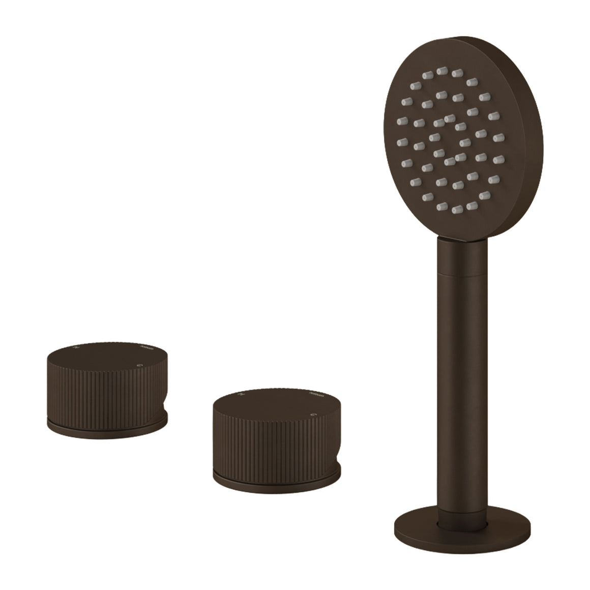 Hotbath Guy Row GY075R badrandcombinatie zonder uitloop Tuscan bronze productfoto