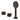 Hotbath Guy Row GY075R badrandcombinatie zonder uitloop Tuscan bronze productfoto