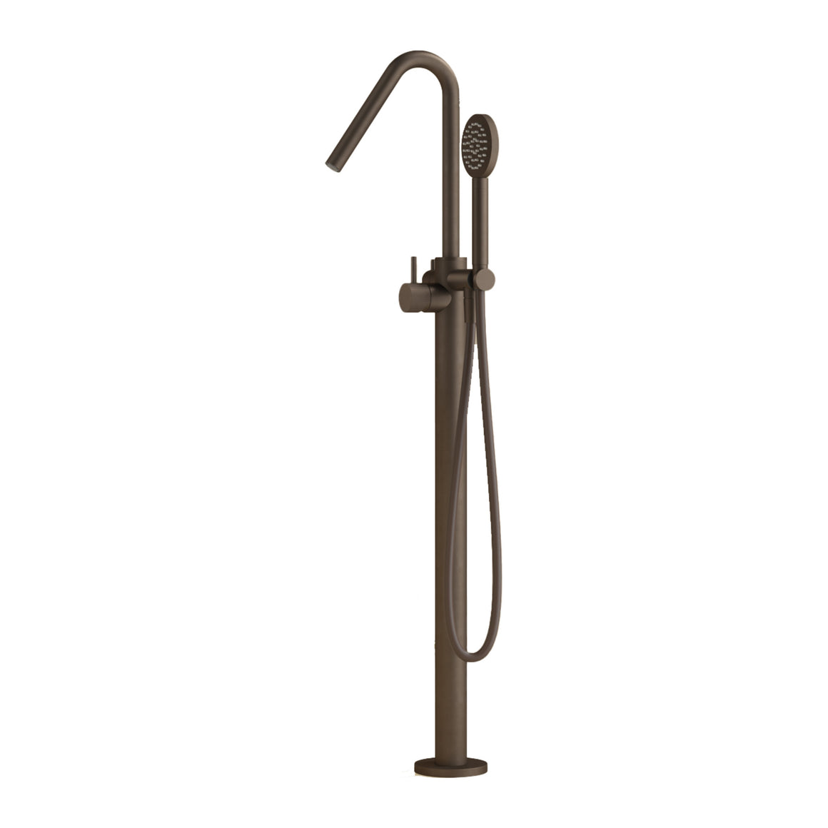 Hotbath Guy Row GY177R vrijstaande badmengkraan vloermontage Tuscan bronze productfoto