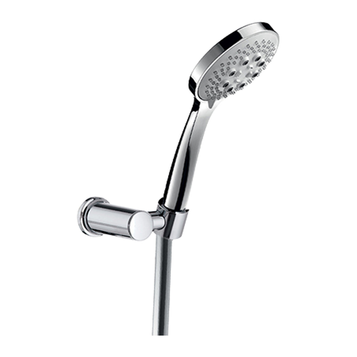 Hotbath Mate HDS2 handdoucheset met verstelbare wandhouder, 3-standen handdouche en doucheslang Chroom productfoto