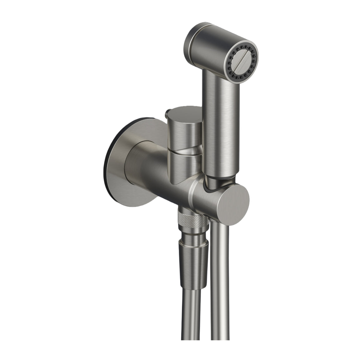 Hotbath Mate KHDS3 knijphanddoucheset met inbouw mengkraan Chroom productfoto