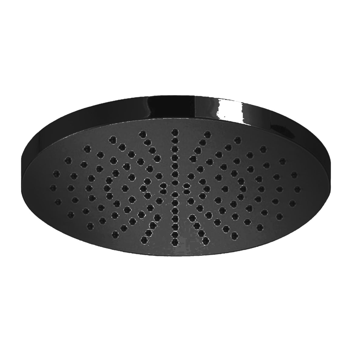 Hotbath Mate M100 hoofddouche rond Ø 20 cm geborsteld gunmetal PVD productfoto (kleurimpressie)