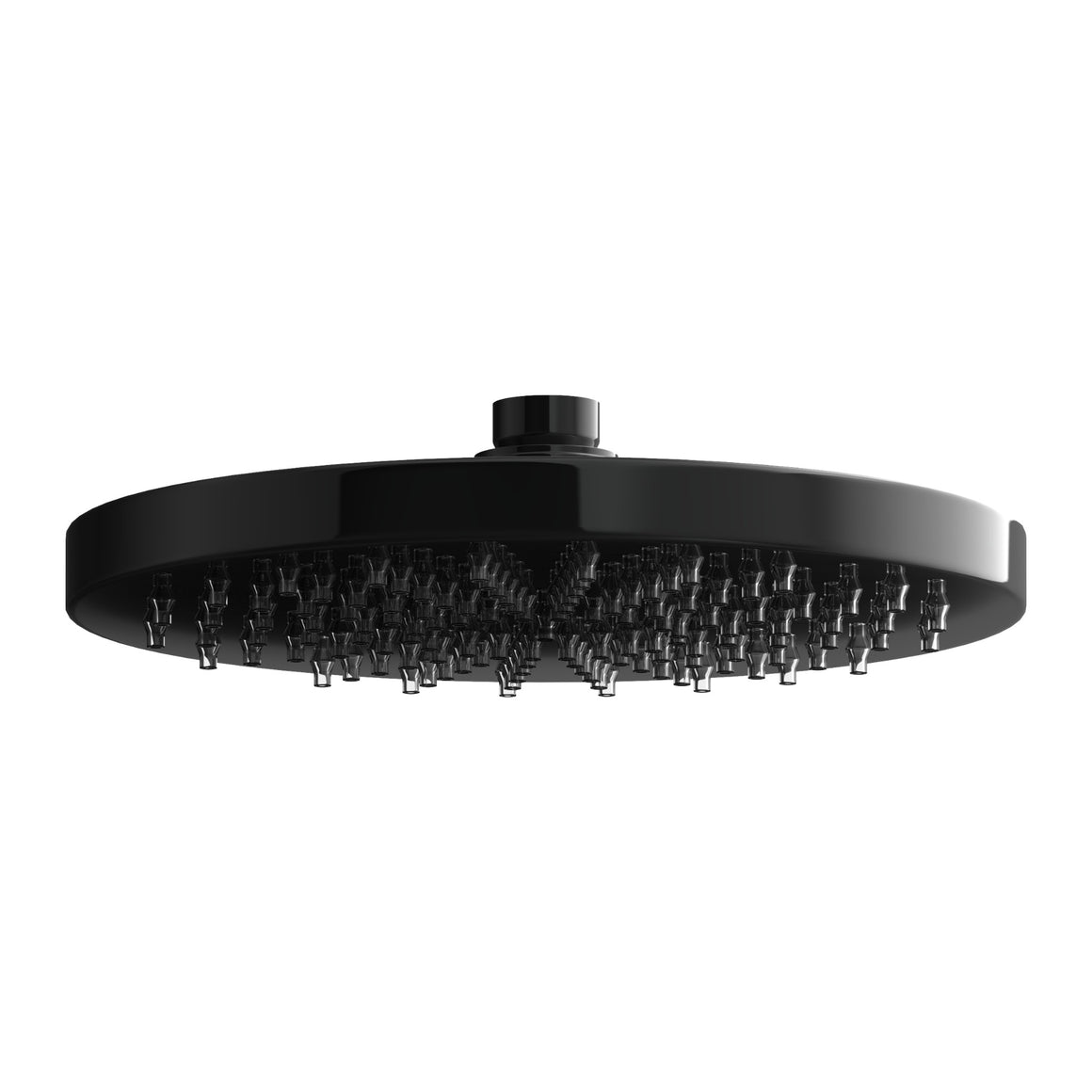 Hotbath Mate M100 hoofddouche rond Ø 20 cm gepolijst zwart PVD productfoto