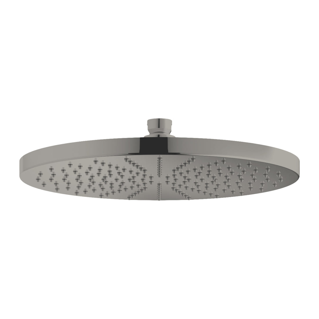 Hotbath Mate M105 hoofddouche rond 25 cm Geborsteld gunmetal PVD productfoto (kleurimpressie)