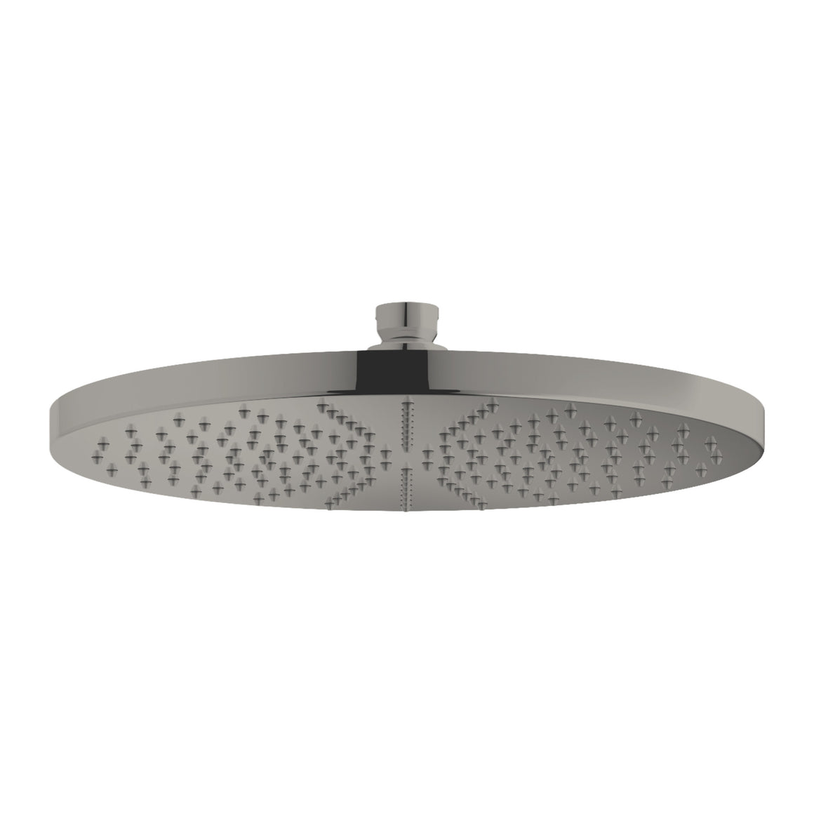 Hotbath Mate M105 hoofddouche rond 25 cm Geborsteld gunmetal PVD productfoto (kleurimpressie)