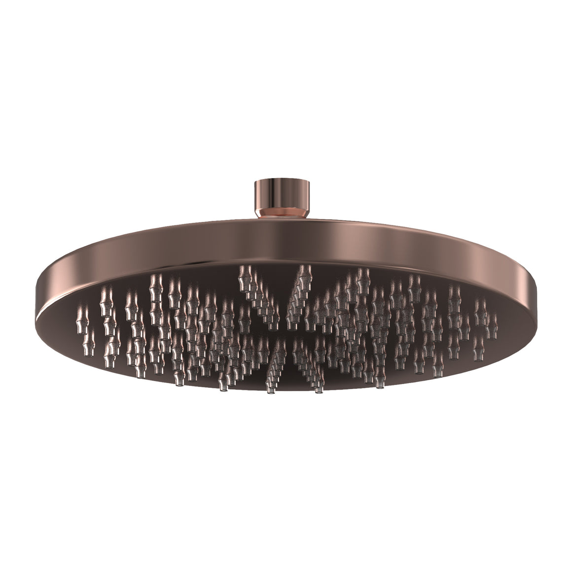 Hotbath Mate M105 hoofddouche rond 25 cm Geborsteld koper PVD productfoto