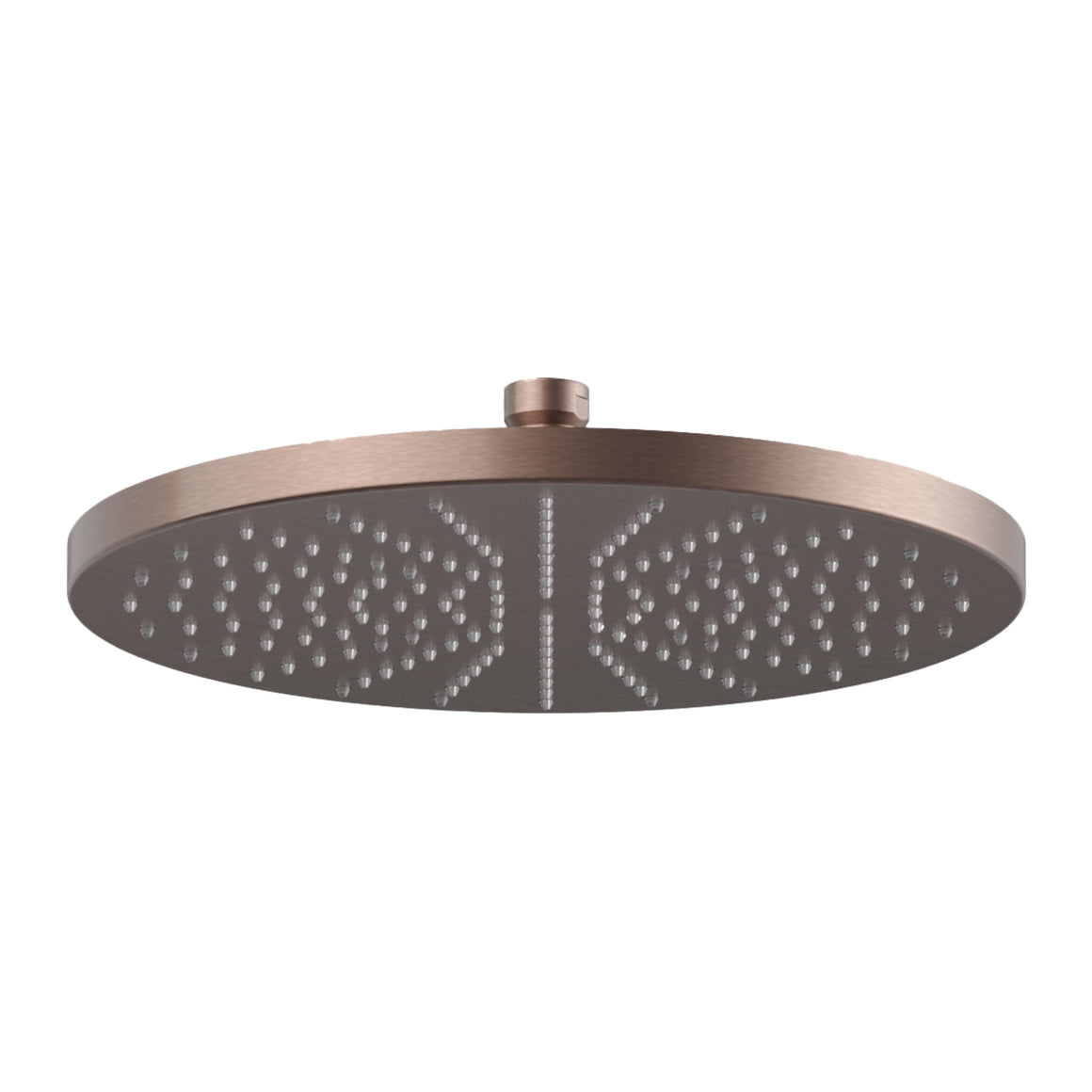 Hotbath Mate M105 hoofddouche rond 25 cm Geborsteld koper PVD productfoto