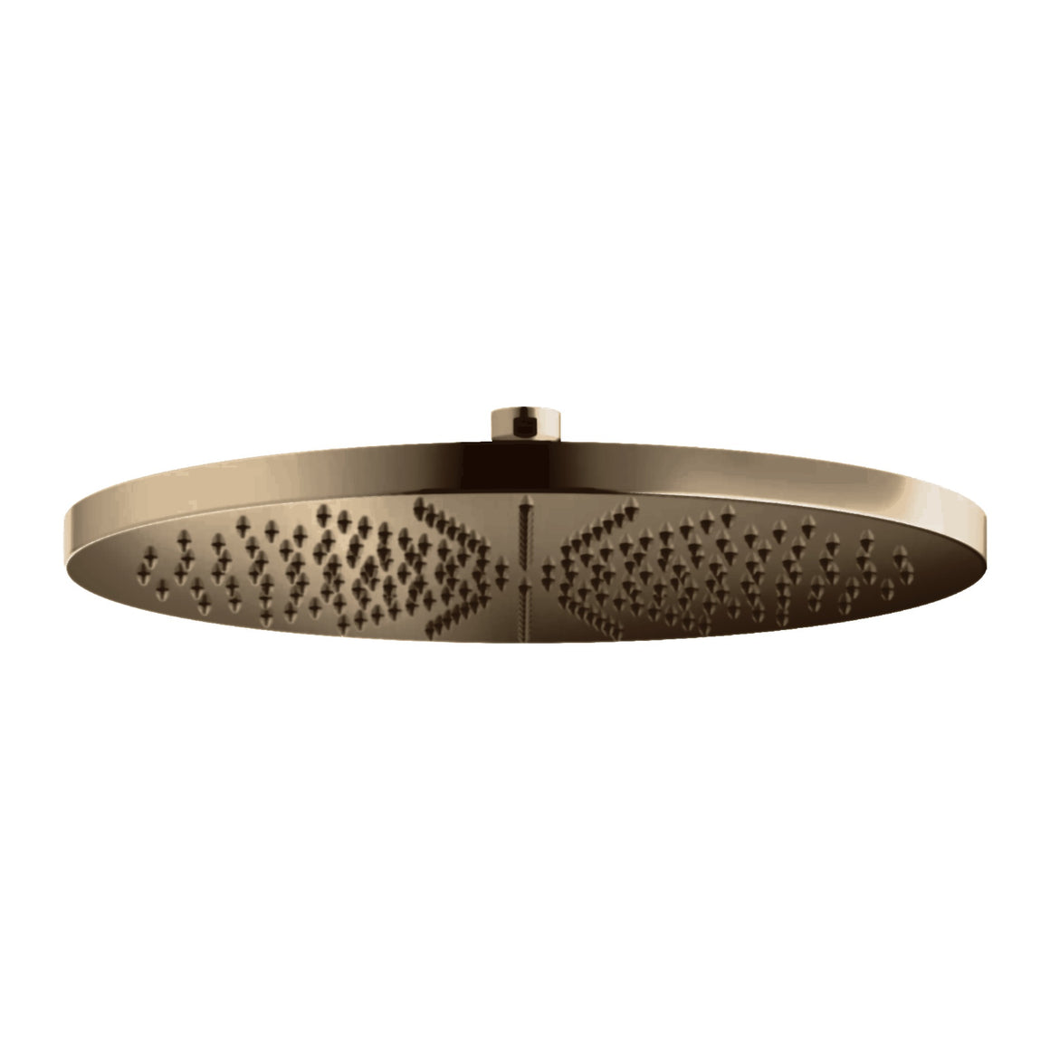 Hotbath Mate M106 hoofddouche rond 30 cm Verouderd messing productfoto (kleurweergave)