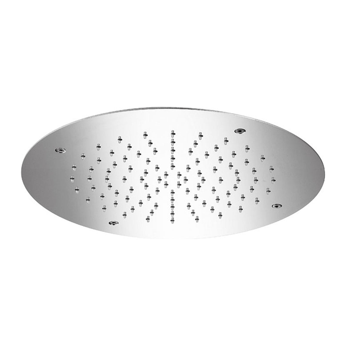 Hotbath Mate M108 inbouw hoofddouche rond 38 cm Geborsteld nikkel productfoto