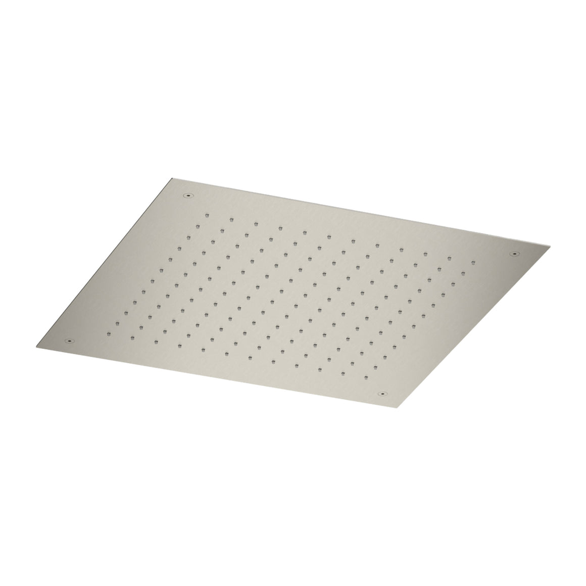 Hotbath Mate M111 inbouw hoofddouche vierkant 50 cm Geborsteld nikkel productfoto