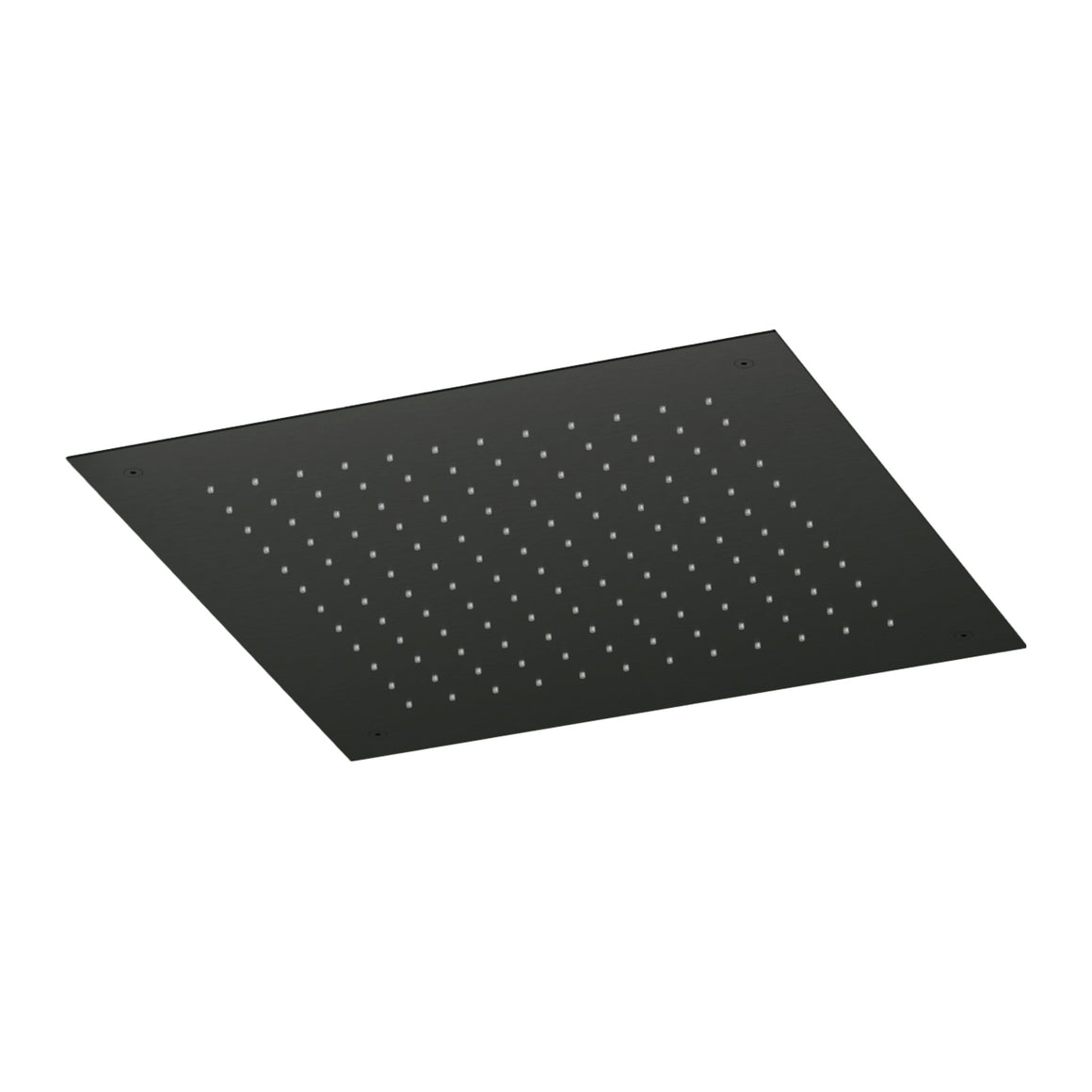 Hotbath Mate M111 inbouw hoofddouche vierkant 50 cm Geborsteld zwart PVD productfoto