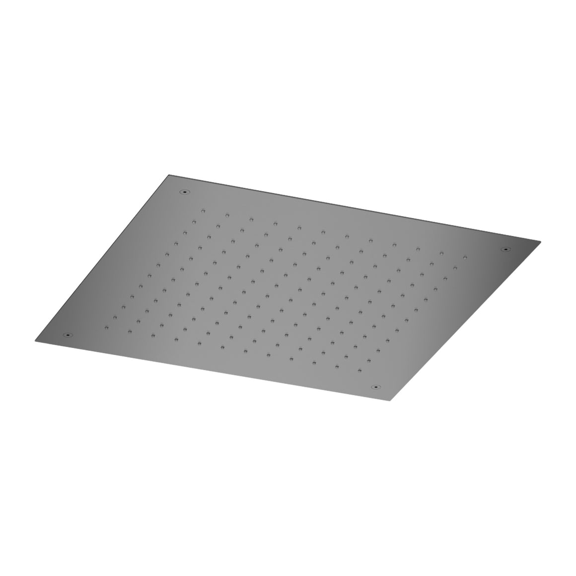 Hotbath Mate M111 inbouw hoofddouche vierkant 50 cm Gepolijst zwart PVD productfoto