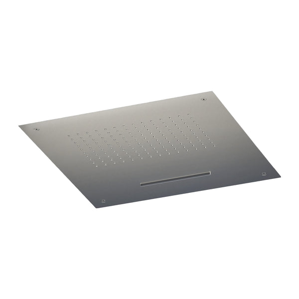 Hotbath Mate M142 inbouw hoofddouche vierkant 50 cm met waterval