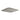 Hotbath Mate M147 hoofddouche vierkant 42x42 cm Geborsteld nikkel productfoto