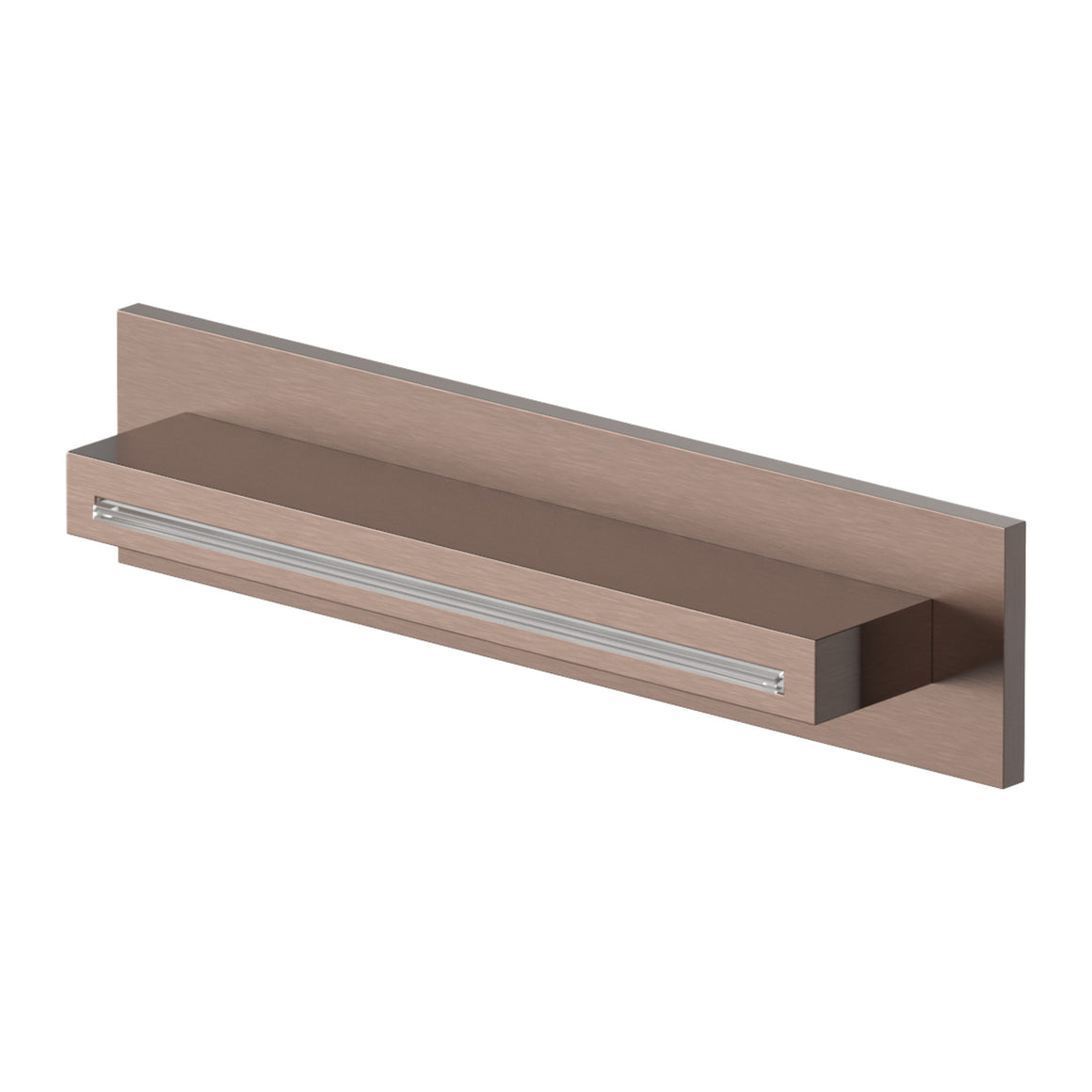 Hotbath Mate M161 cascade waterval opbouw Geborsteld koper PVD productfoto
